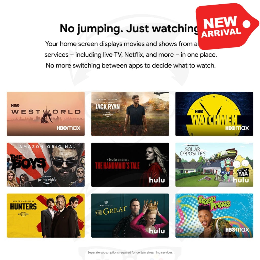 Chromecast with Google TV - Streaming Entertainment in 4K HDR - Snow Chromecast with Google TV - Streaming Entertainment in 4K HDR - Snow